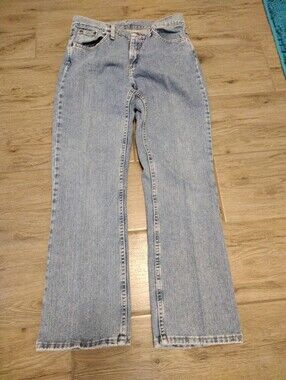 Austin Clothing Light Wash Straight Leg Jeans Size 10